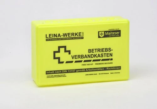 Leina-Werke Betriebsverbandkasten klein gelb