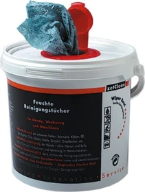 ZVG zetClean Wiper Bowl Polytex feuchte Reinigungstücher, 72 Stück