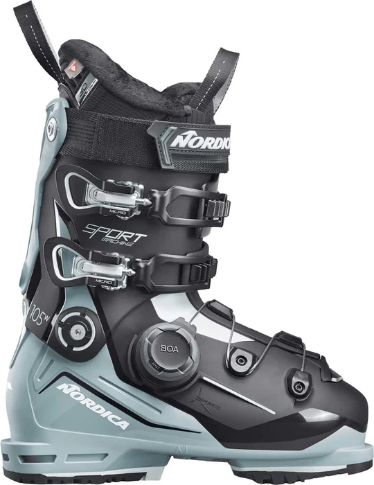 Nordica Sportmachine 3 Boa 105 W GW schwarz/hellblau/weiß (Damen) (Modell 2025/2026)