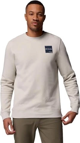 Columbia Trek Crew Sweatshirt dark stone/boxy brand (Herren)