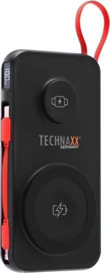 Technaxx Powerbank 10000mAh 3-in-1 TX-315 schwarz/rot