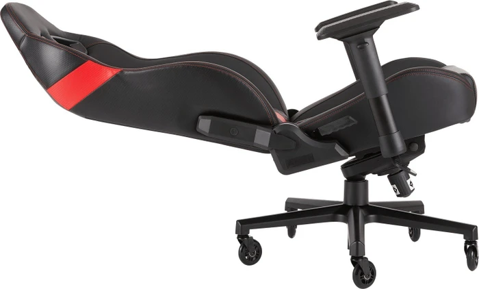 Corsair T2 Road Warrior Gamingstuhl, schwarz/rot