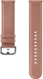 Samsung Leather Band 20mm für die Galaxy Watch Active 2 pink