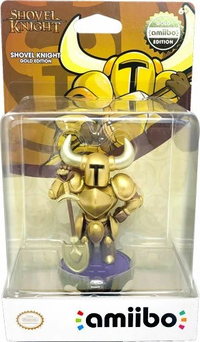 Nintendo amiibo Figur Shovel Knight Collection Shovel Knight gold (Switch/WiiU/3DS)