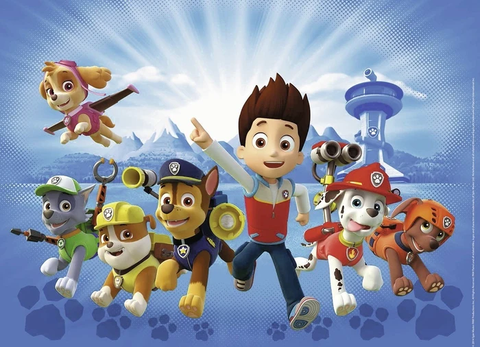 Ravensburger Puzzle Paw Patrol Ryder und die Paw Patrol