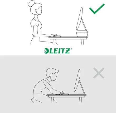 Leitz Ergo verstellbarer Monitor-Ständer