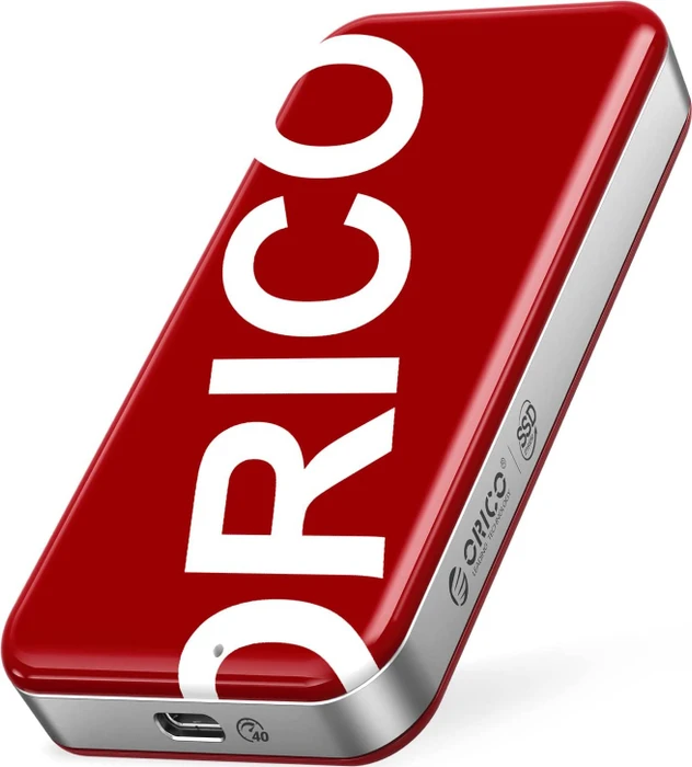 Orico SUPRE-10G SSD, rot, 1TB, USB-C 3.1