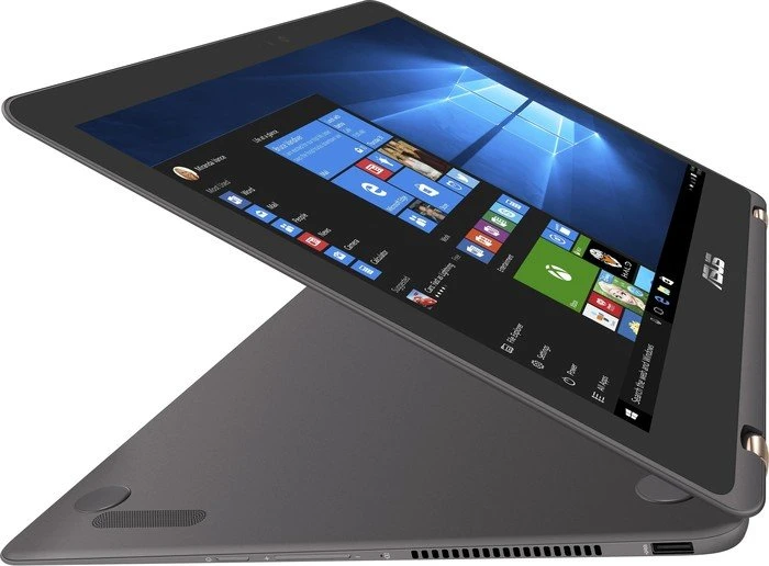 ASUS ZenBook Flip UX360UAK-BB352T, Mineral Grey, Core i7-7500U, 8GB RAM, 256GB SSD, DE