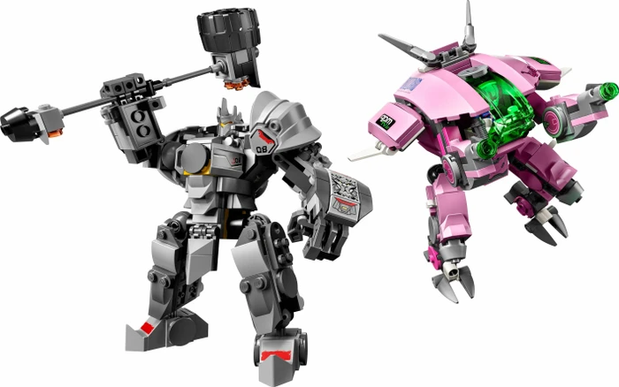 LEGO Overwatch - D.Va & Reinhardt