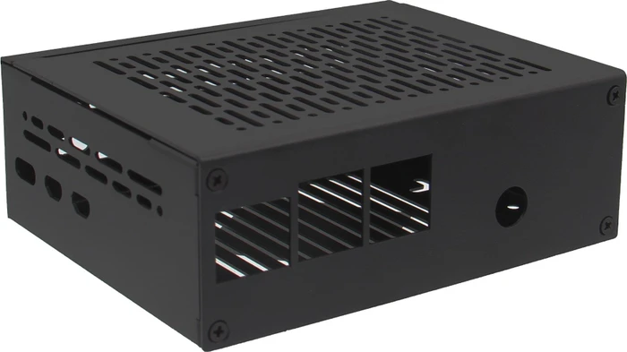 Geekworm Gehäuse für Raspberry Pi 5 X1011 Shield, schwarz