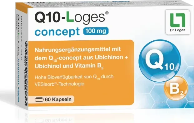 Q10-Loges concept 100mg Kapseln, 60 Stück