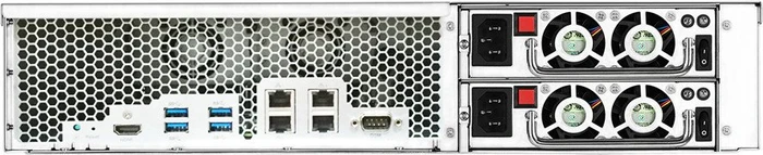 Asustor 6212RD AS6212RD, 4GB RAM, 4x RJ-45 1000Base-T, 4x USB 3.0, 2HE