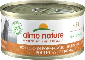 almo nature HFC Natural Cats 70 I, Huhn mit Käse, 1.68kg (24x 70g)