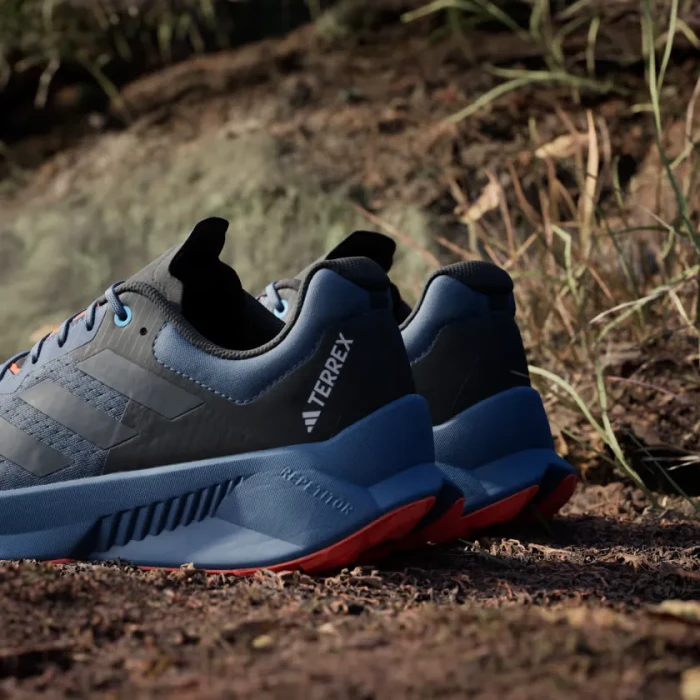 adidas Terrex Soulstride Flow GTX wonder steel/grey six/semi impact orange (Herren)