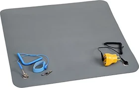 Quadrios ESD Antistatik-Arbeitsmatte-Set 55x55cm
