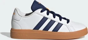 adidas Grand Court Lifestyle Tennis Lace-Up cloud white/dark blue/gum (Junior)