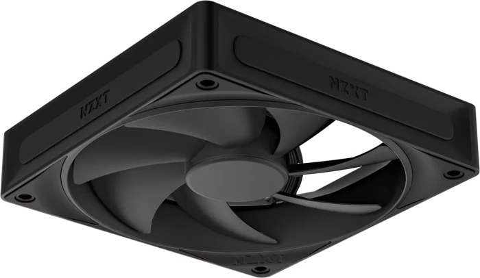NZXT F Series F120P (2024), Matte Black, schwarz, 120mm