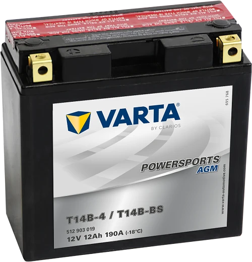 Varta Funstart AGM YT14B-BS