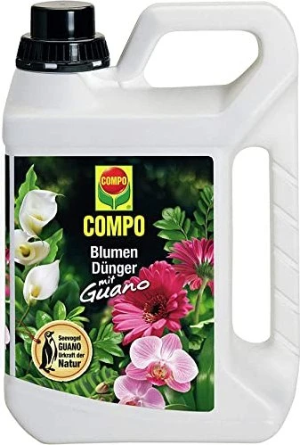 Compo Blumendünger mit Guano, 2.5l