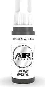 AK-Interactive 3rd Gen Acrylic Colors Air Series bronze green, 17ml
