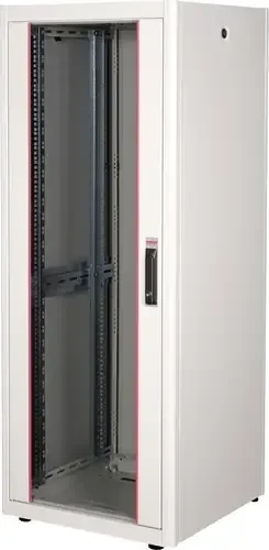 Roline / Secomp Basic 19" Netzwerkschrank 32HE, montiert, Glastür, IP20, RAL 7035, 600mm tief