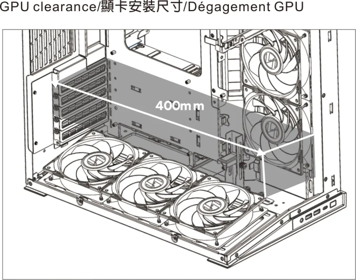 Lian Li O11 Dynamic Mini V2 Flow, schwarz, Glasfenster
