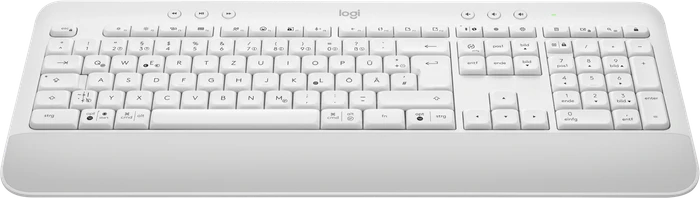Logitech Signature K650 Comfort, Off-White, Logi Bolt, USB/Bluetooth, DE