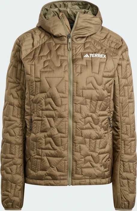 adidas Terrex Xperior PrimaLoft Loose Fill Hooded Isolation Funktionsjacke olive strata (Damen)
