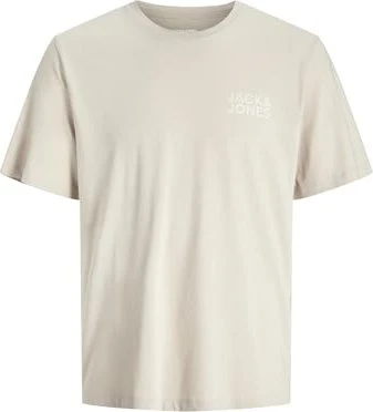 Jack & Jones Logo T-Shirt kurzarm moonbeam (Herren)