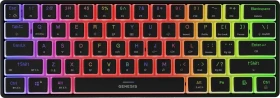 Genesis Thor 660 G2 Wireless, PBT, schwarz, LEDs RGB, Gateron BROWN, USB/Bluetooth, US (NKG-2196)