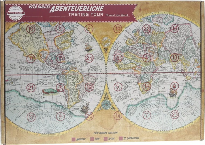 Vita Dulcis Gin Adventskalender Weltreise Edition 2025
