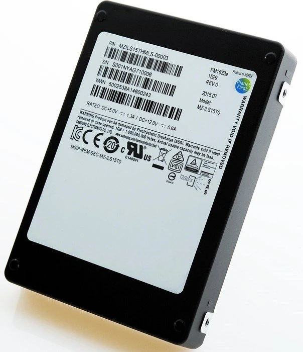 Samsung SSD PM1633a 15.36TB, 2.5" / SAS 12Gb/s