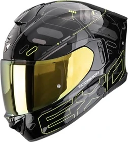 Scorpion EXO-530 Air Fond matt schwarz/grau/gelb