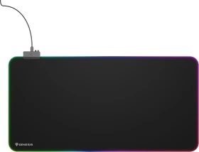 Genesis Boron 500 XXL RGB Gaming Mousepad, 800x400mm, schwarz