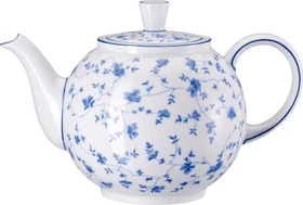 Rosenthal Form 1382 Blaublüten Teekanne 6 Personen 1.2l