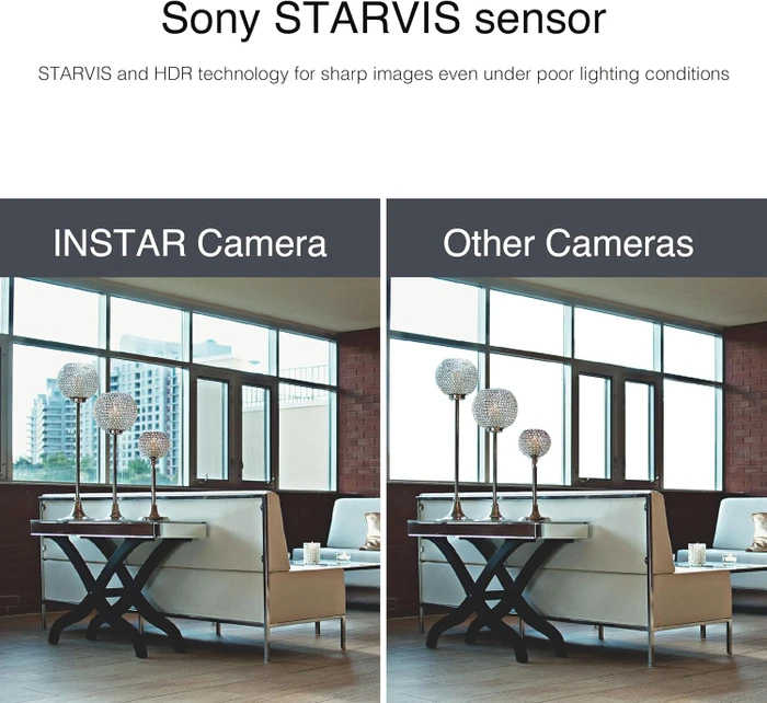 Instar IN-8815 4K schwarz