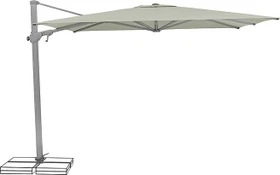 Suncomfort by Glatz Varioflex Sonnenschirm 013 300x300cm grau