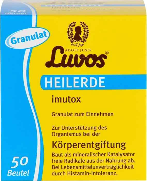 Luvos Heilerde imutox Granulat Beutel, 50 Stück
