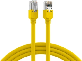 EFB Elektronik TM11 UC300 Patchkabel, Cat5e, F/UTP, RJ-45/RJ-45, 10m, gelb