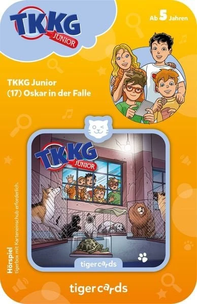 Tiger Media Tigercard TKKG Junior - Oskar in der Falle