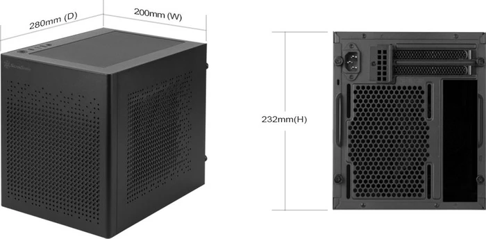 SilverStone Sugo 16, weiß, Mini-ITX