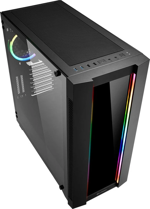 Sharkoon Elite Shark CA200G, Glasfenster