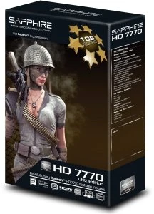 Sapphire Radeon HD 7770 GHz Edition, 1GB GDDR5, DVI, HDMI, 2x mDP, lite retail