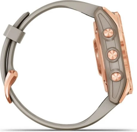 Garmin Fenix 7S Solar rose gold/light sand