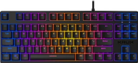 Krux Atax Pro RGB, TKL, schwarz, LEDs RGB, Outemu Red, USB, US