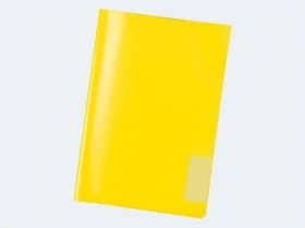 Herma Heftschoner Kunststoff, A5, gelb/transparent, 25er-Pack