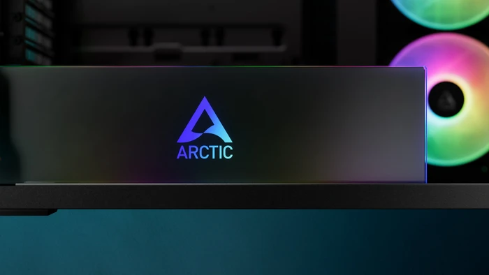 ARCTIC Xtender VG Black, Glasfenster