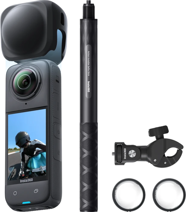 Insta360 X4 Motorrad-MultiView-Bundle