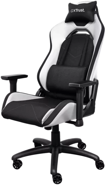 Trust Gaming GXT 714W Ruya Gamingstuhl, schwarz/weiß