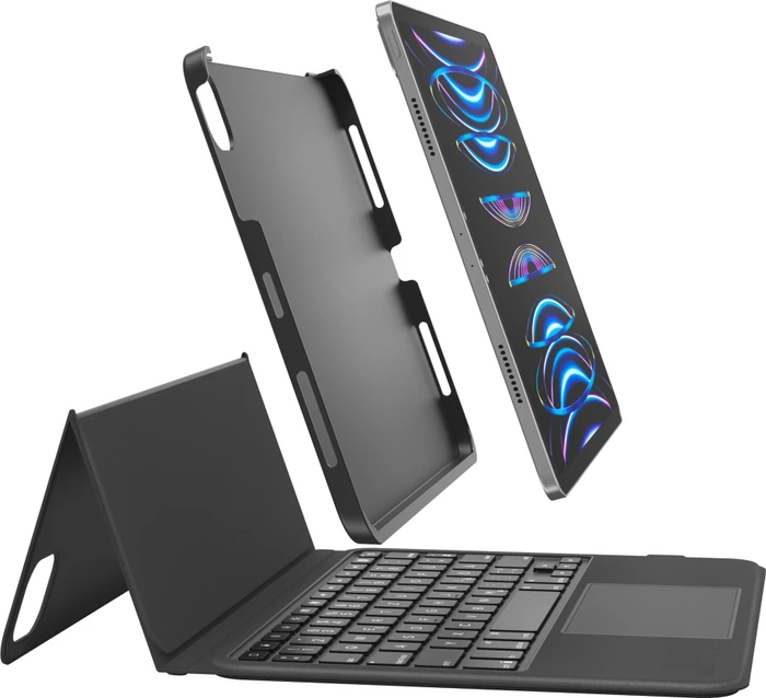 Belkin Connect Everyday Tastaturhülle für iPad 10.9" (10. Gen) /11" (A16), iPad Air 11" (M4), schwarz, DE